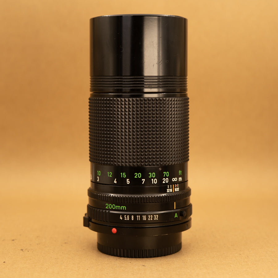 Objectif Canon Zoom FD 70-150mm F/4.5 - Monture FD, Mis Au Point Testée - Occasion