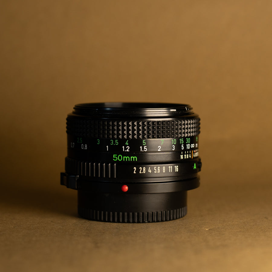 Canon FD 50mm f/2 Lens