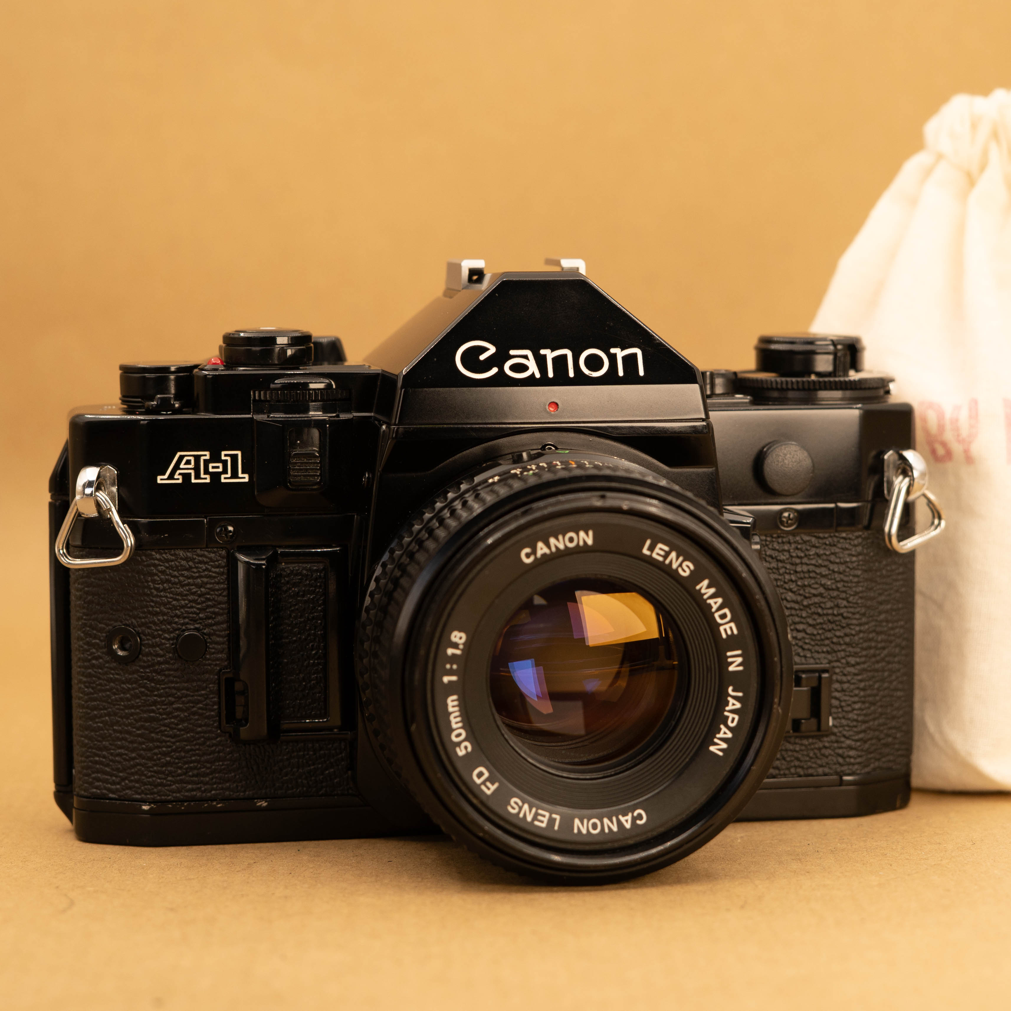 良品】Canon A-1 A1 Black FD 50mm f1.8 S.C AYAのカメラ 【公式通販】