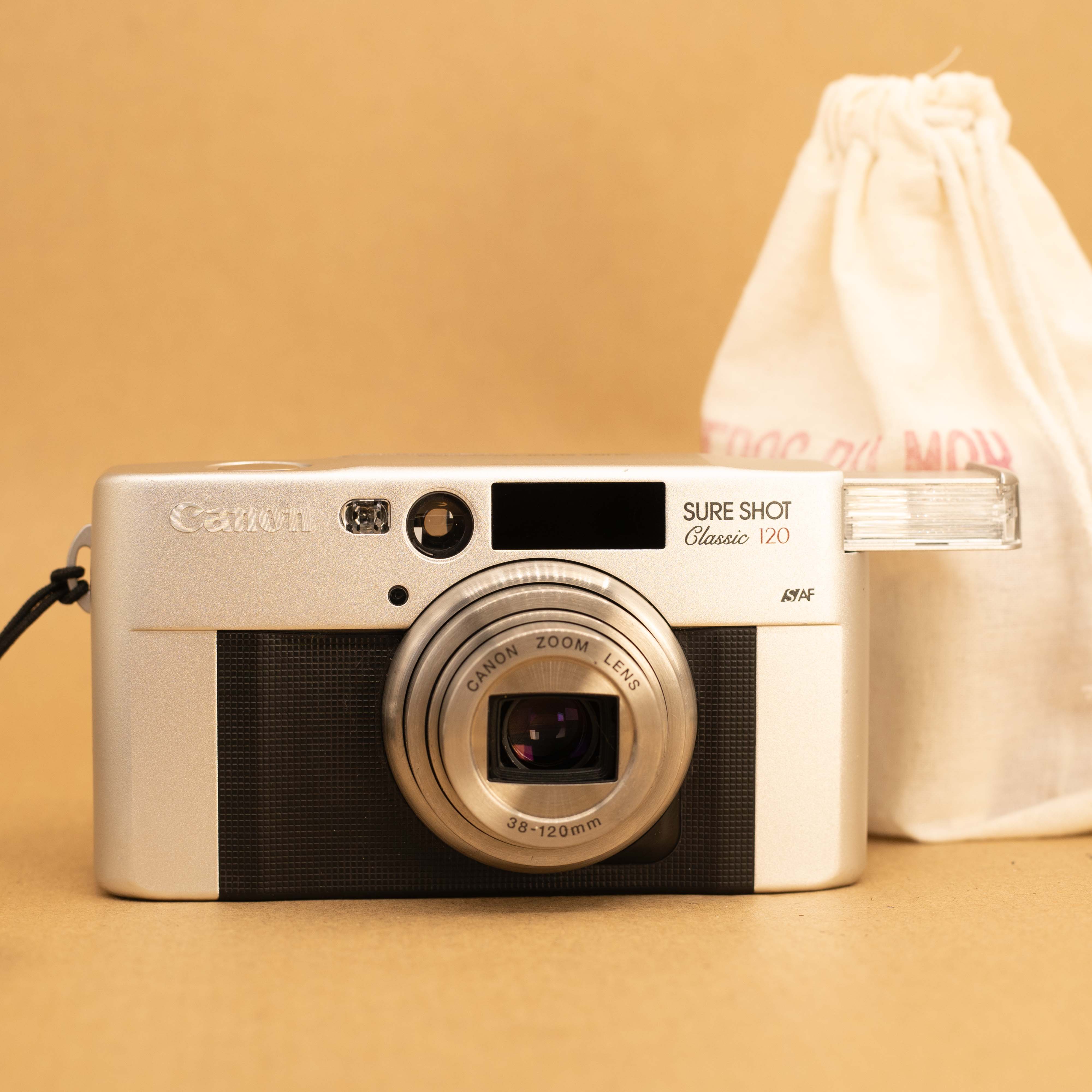 Canon Sure Shot Classic 120 with Roll of Film – Cameras By Max Ltd - Main Image