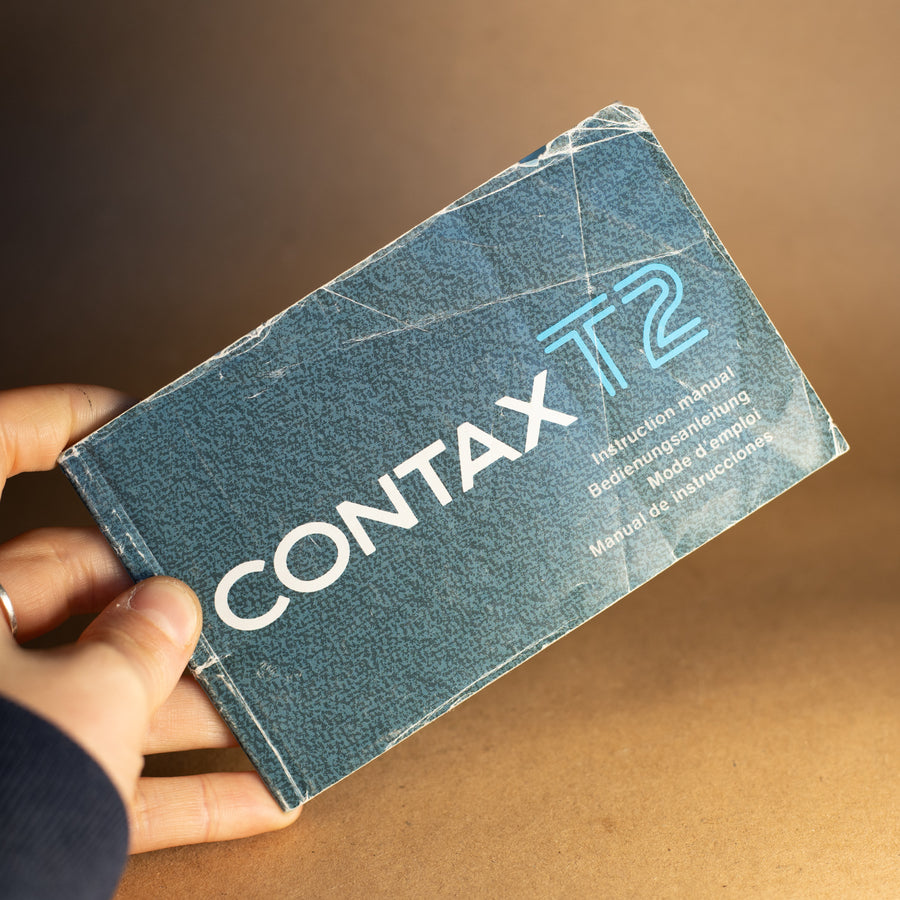 Original Contax T2 Instruction Manual