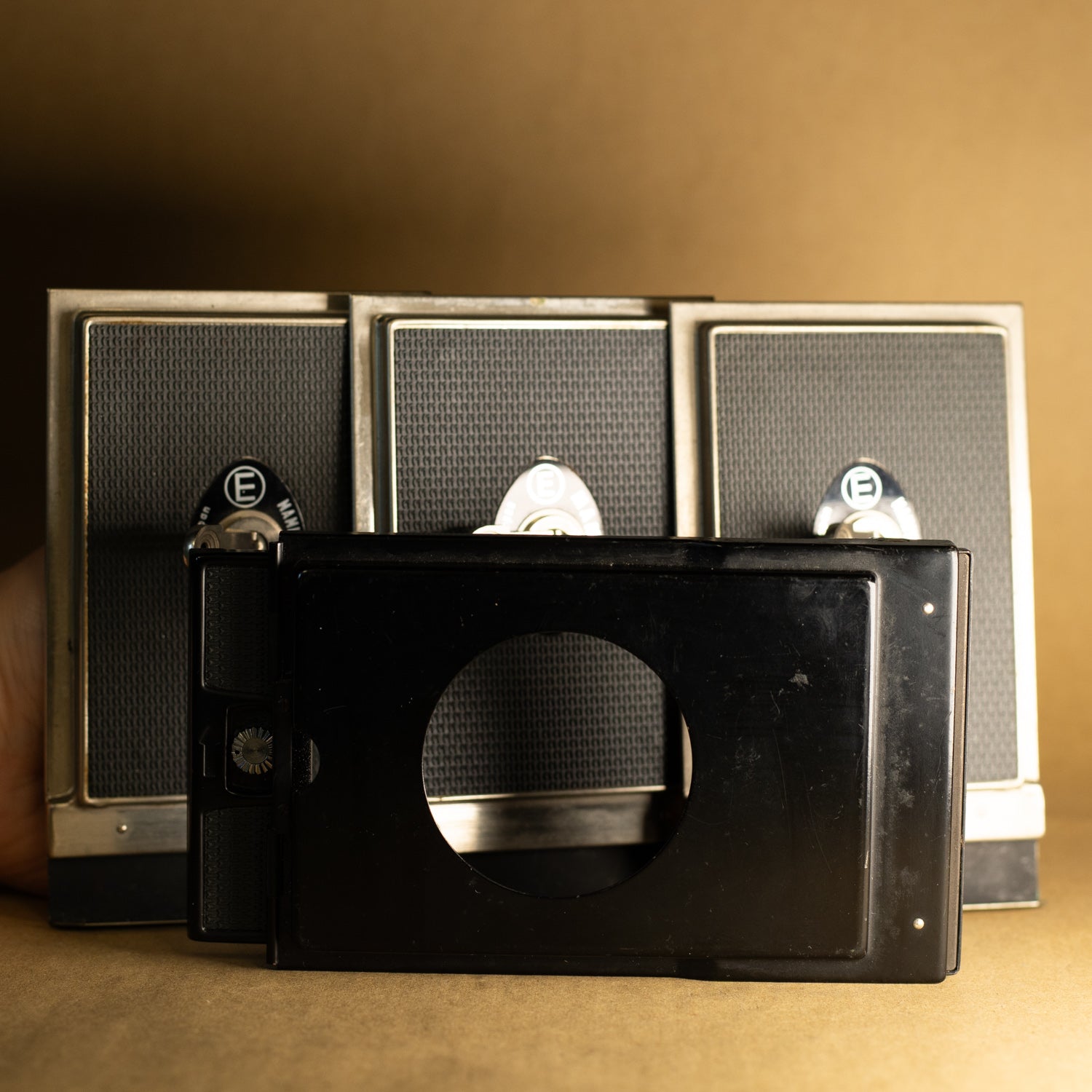 Mamiyaflex model C アダプター＋プレートホルダー4枚 Mamiyaflex-CPlateHolders_2of6.