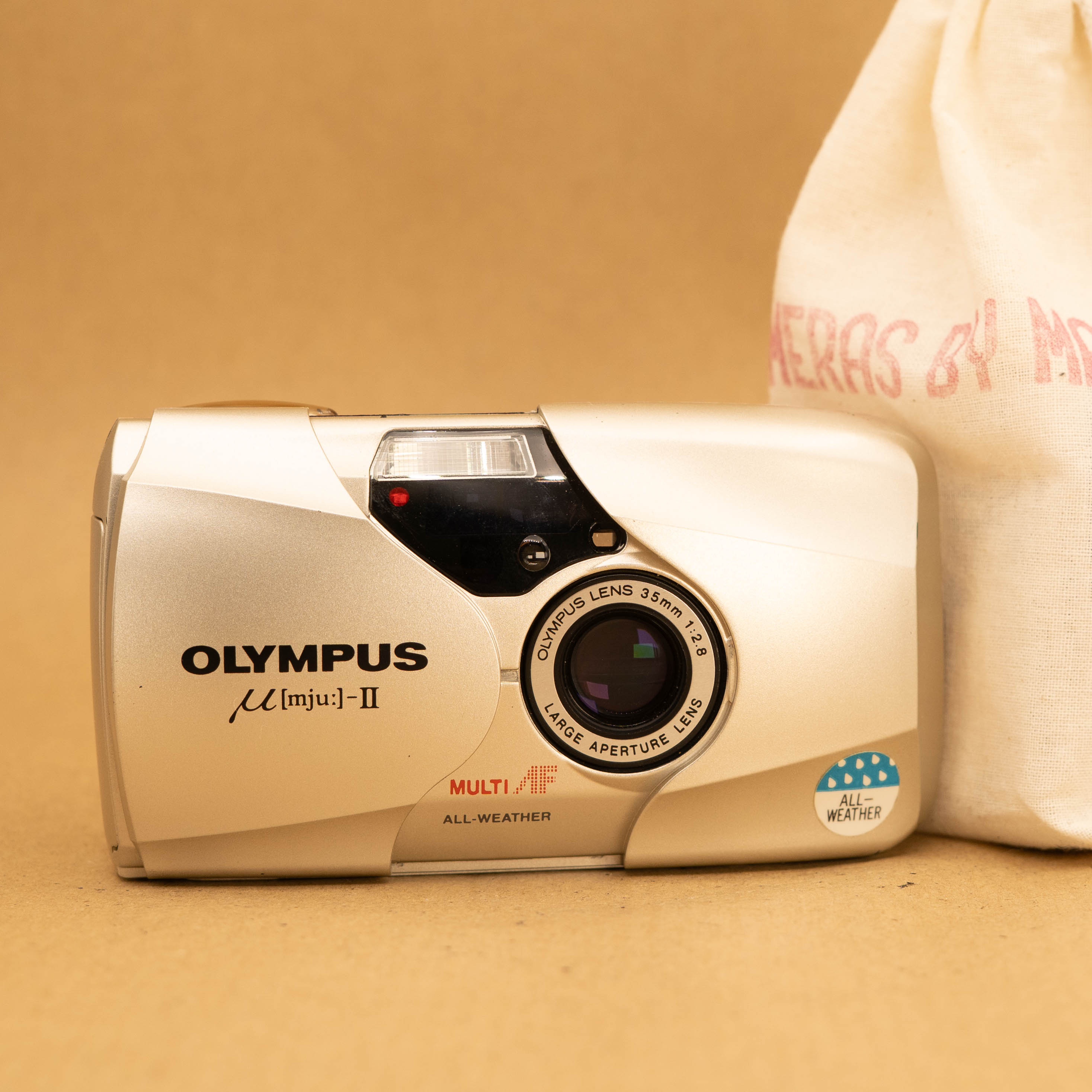 Digital Camera Olympus Stylus Mju Ii Olympus Mju II In Champagne