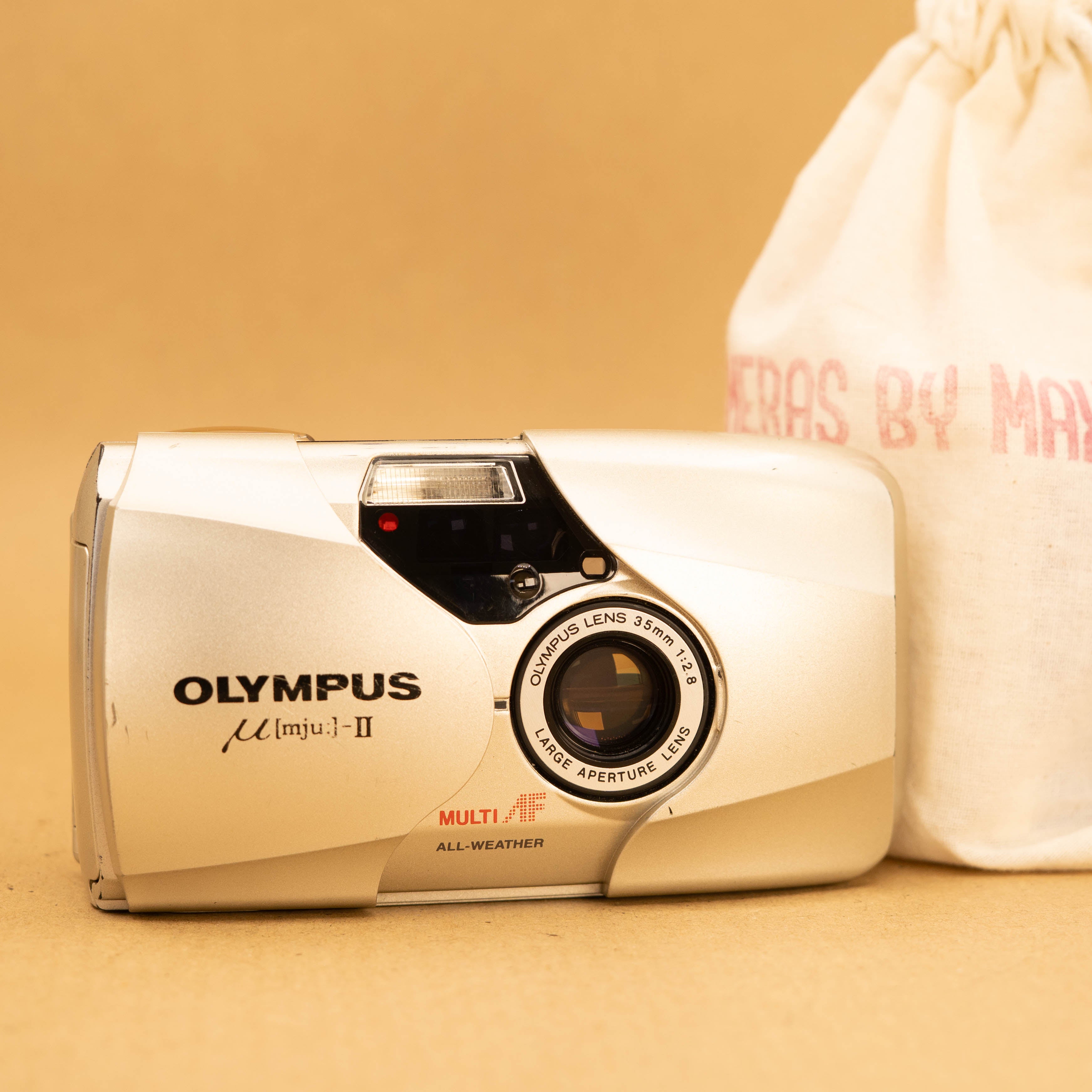 ☆美品☆OLYMPUS オリンパス μ[mju;] 35mm F3.5人気の初代μ！