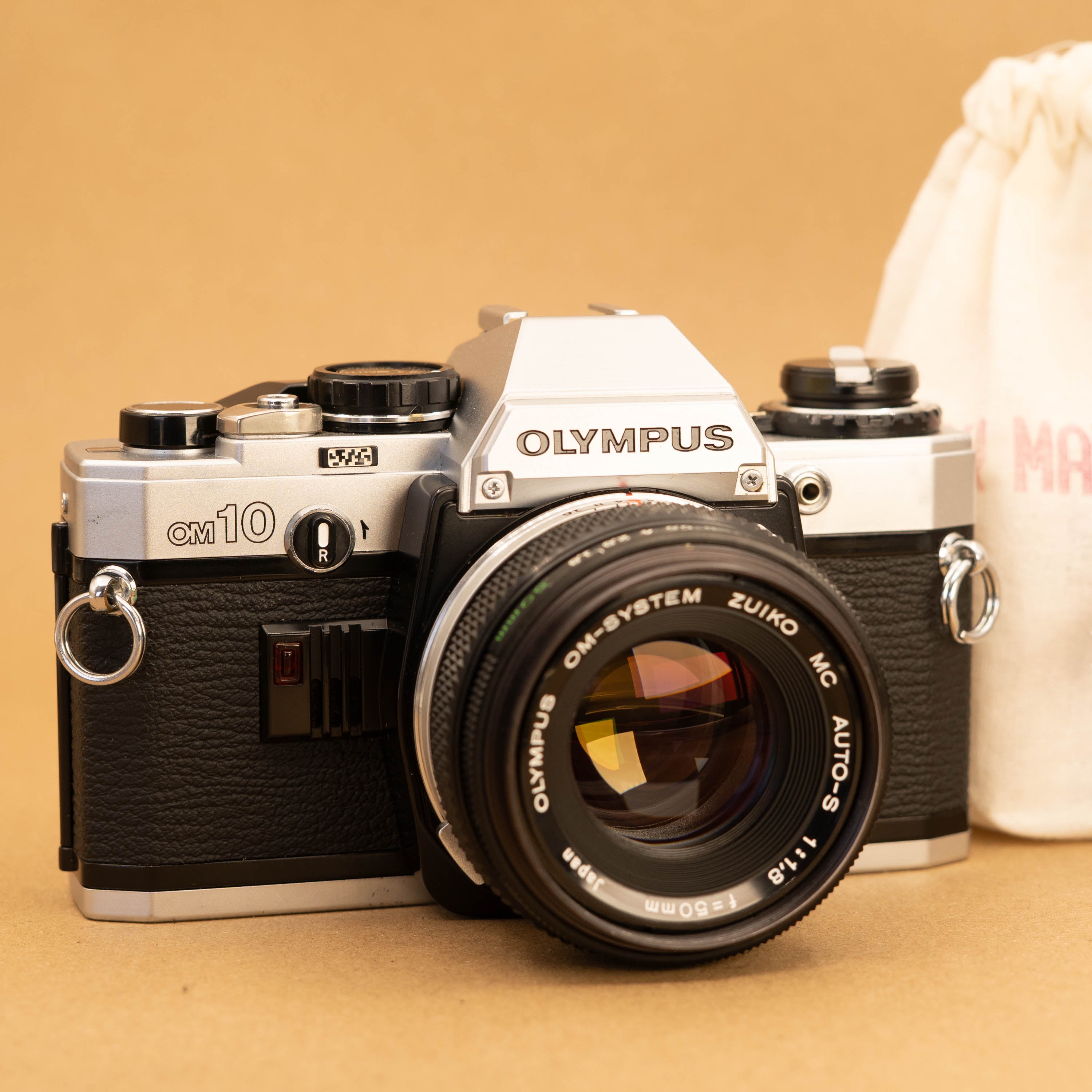 Olympus OM10 with 50mm f/1.8 Lens 35mm Film Camera - Refurbished