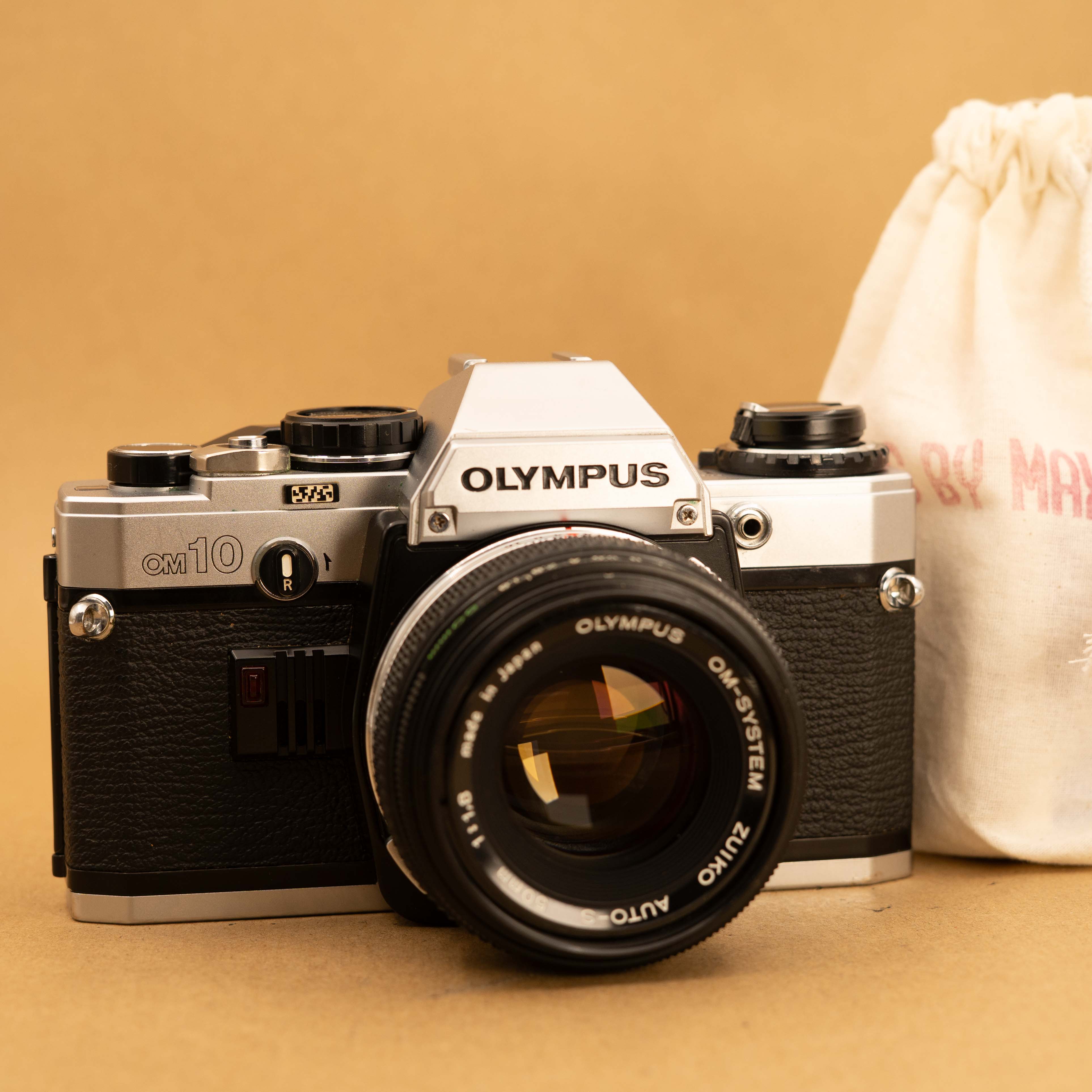 Olympus OM10 with 50mm f/1.8 Lens 35mm Film Camera - Refurbished