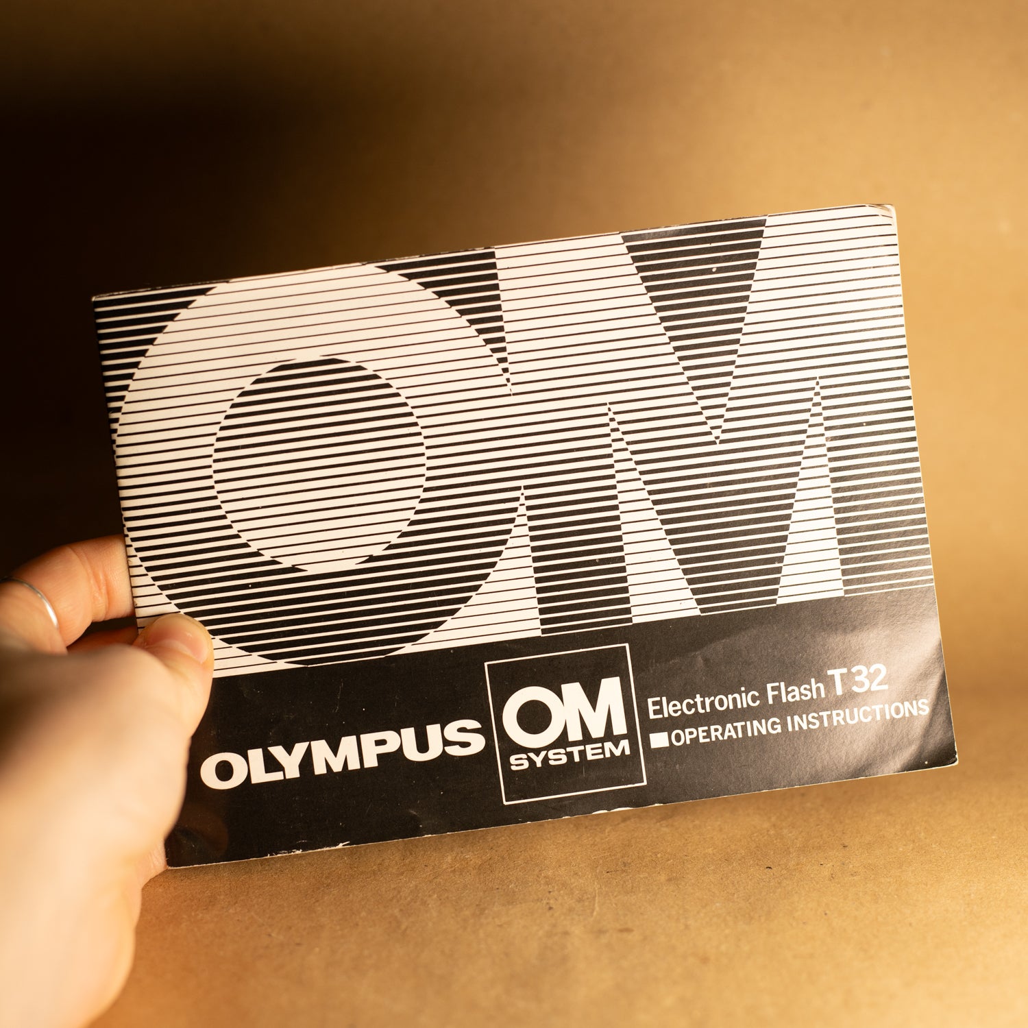 Original Olympus Electronic T32 Flash Instruction Manual Cameras By