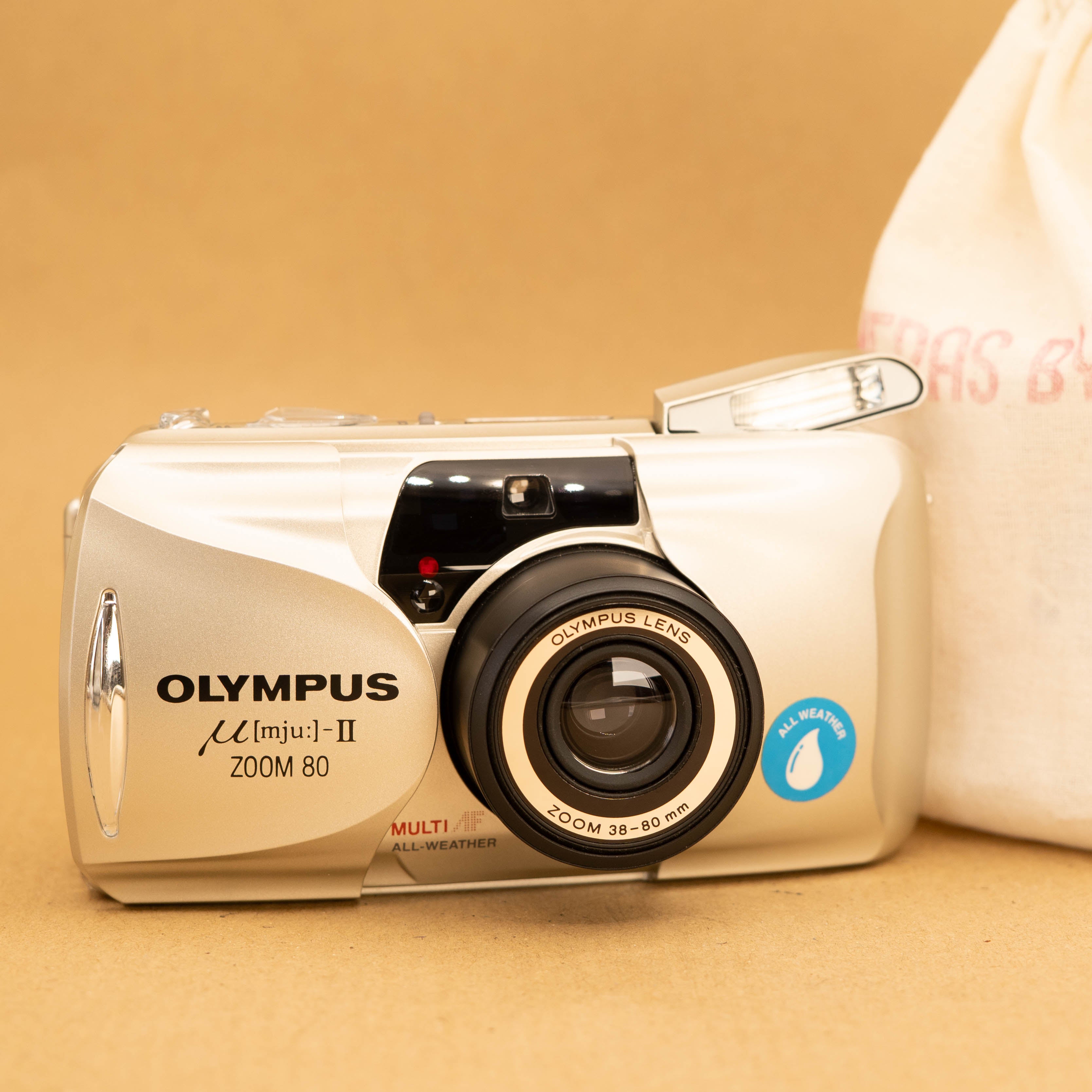 Olympus Mju Zoom 105 35mm Point and Shoot Camera - Refurbished