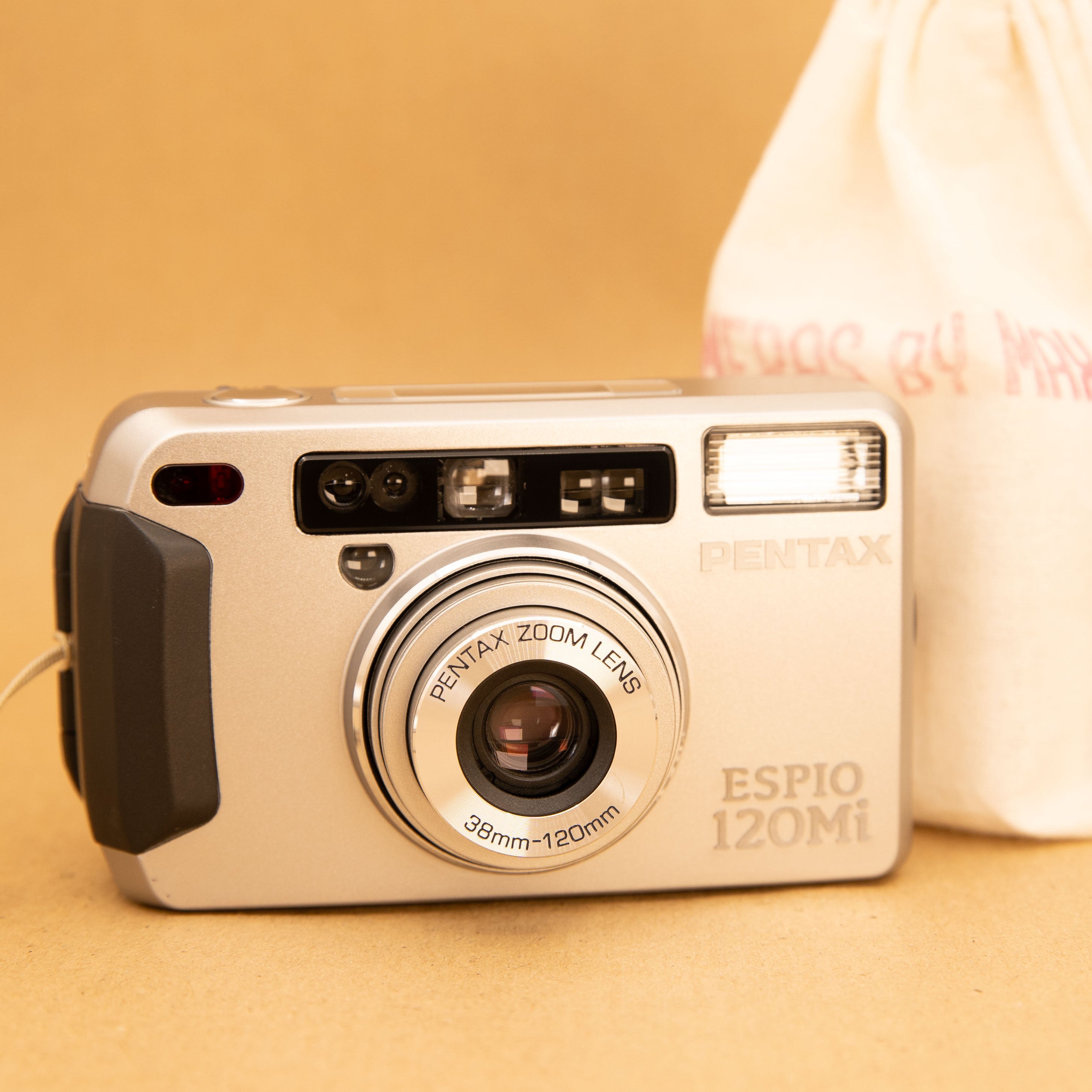 Pentax Espio 120Mi Compact Beginner Zoom Film Camera with Roll