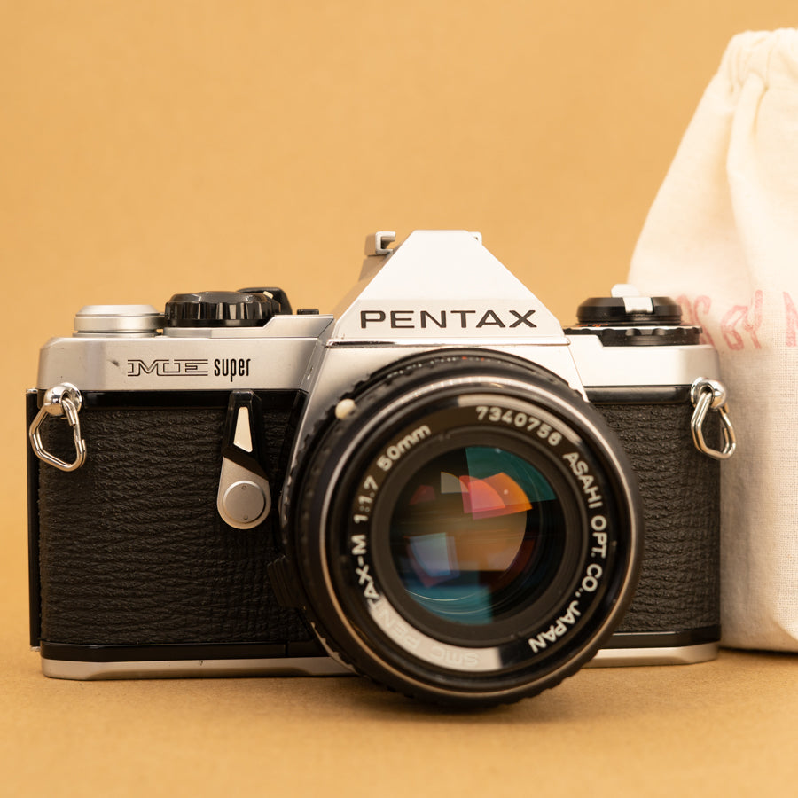 Fully Serviced Pentax ME Super with 50mm f/1.7 Lens – Cameras By