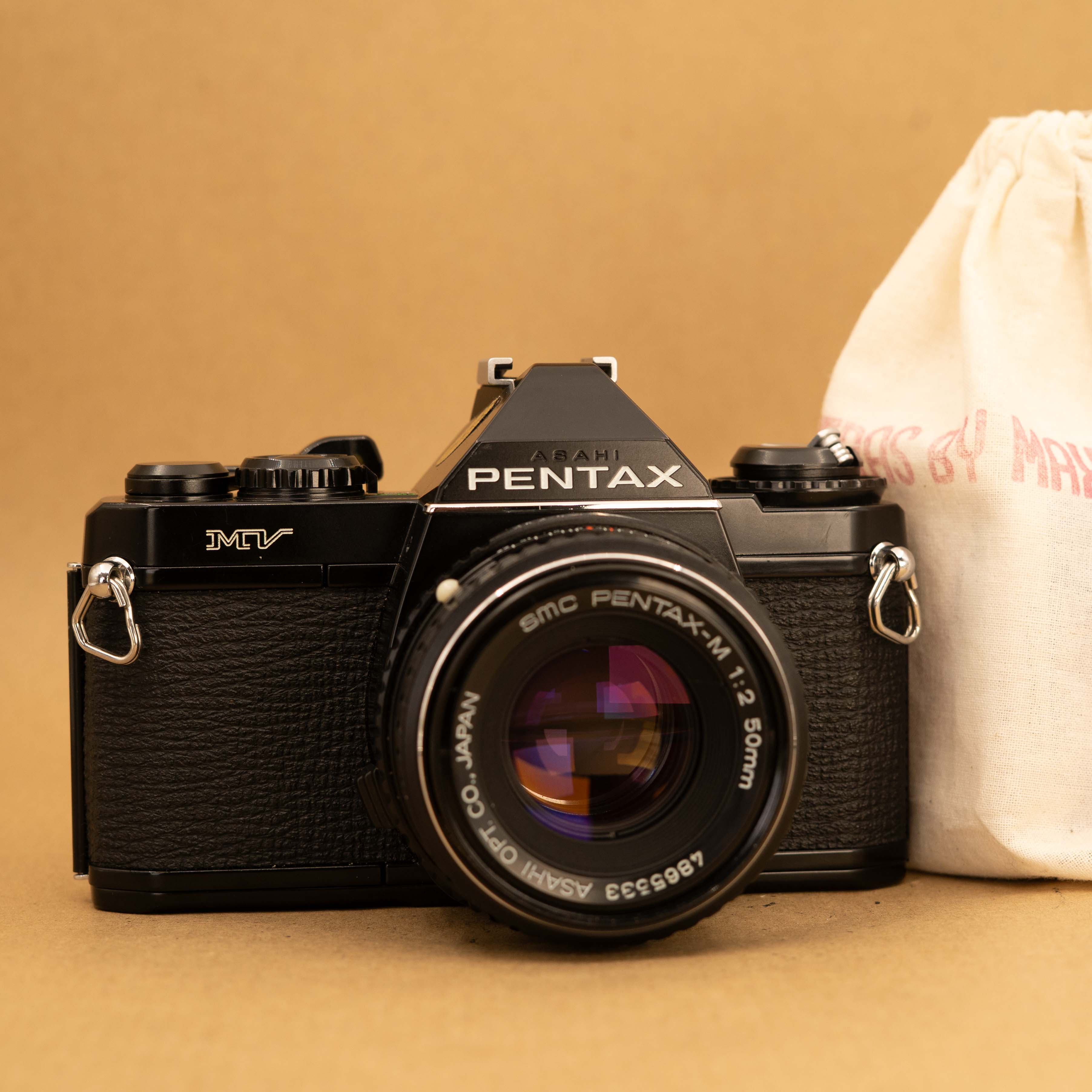 Pentax MV with 50mm f/2 Lens 35mm SLR Camera - Refurbished