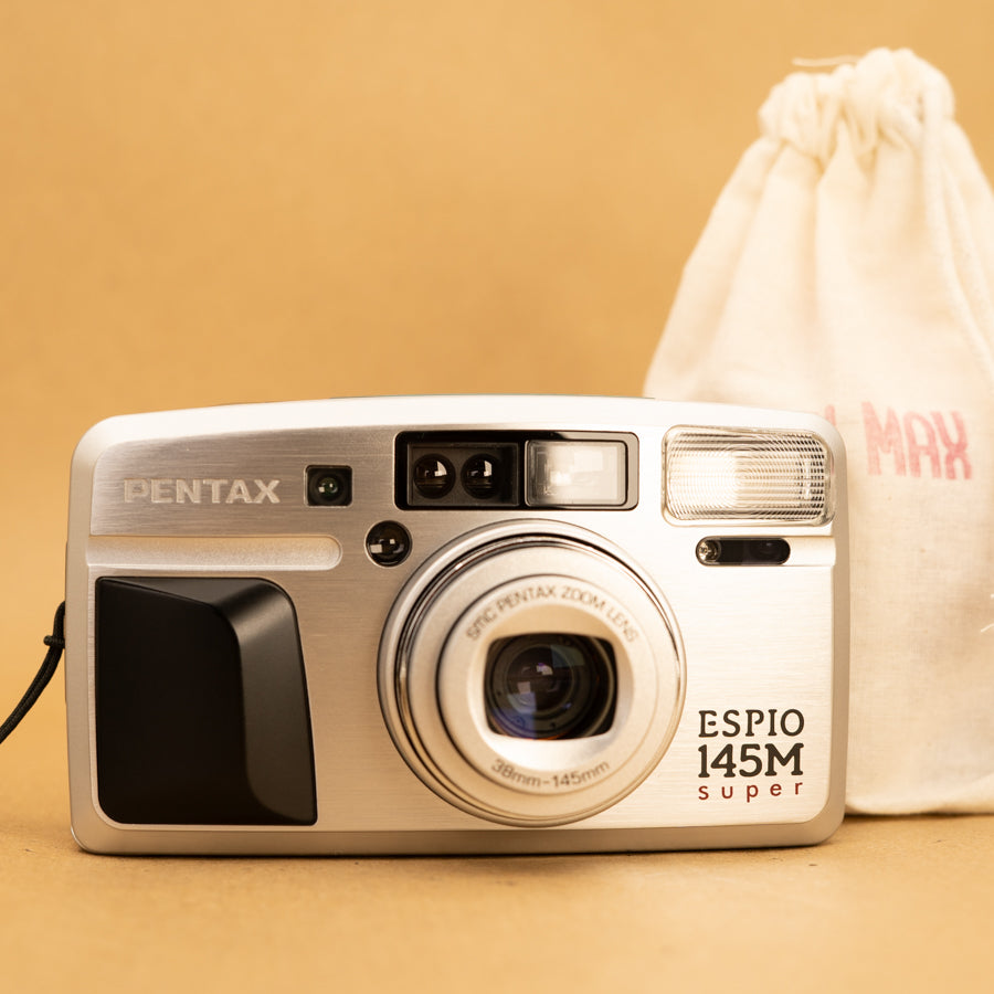Pentax Espio 145M Super 35mm Film Camera with Roll of Film