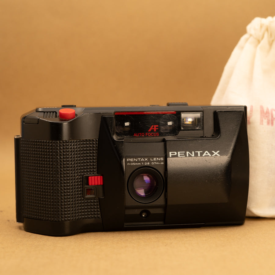 Pentax PC35AF-M 35mm Point and Shoot Film Camera – Cameras By Max Ltd