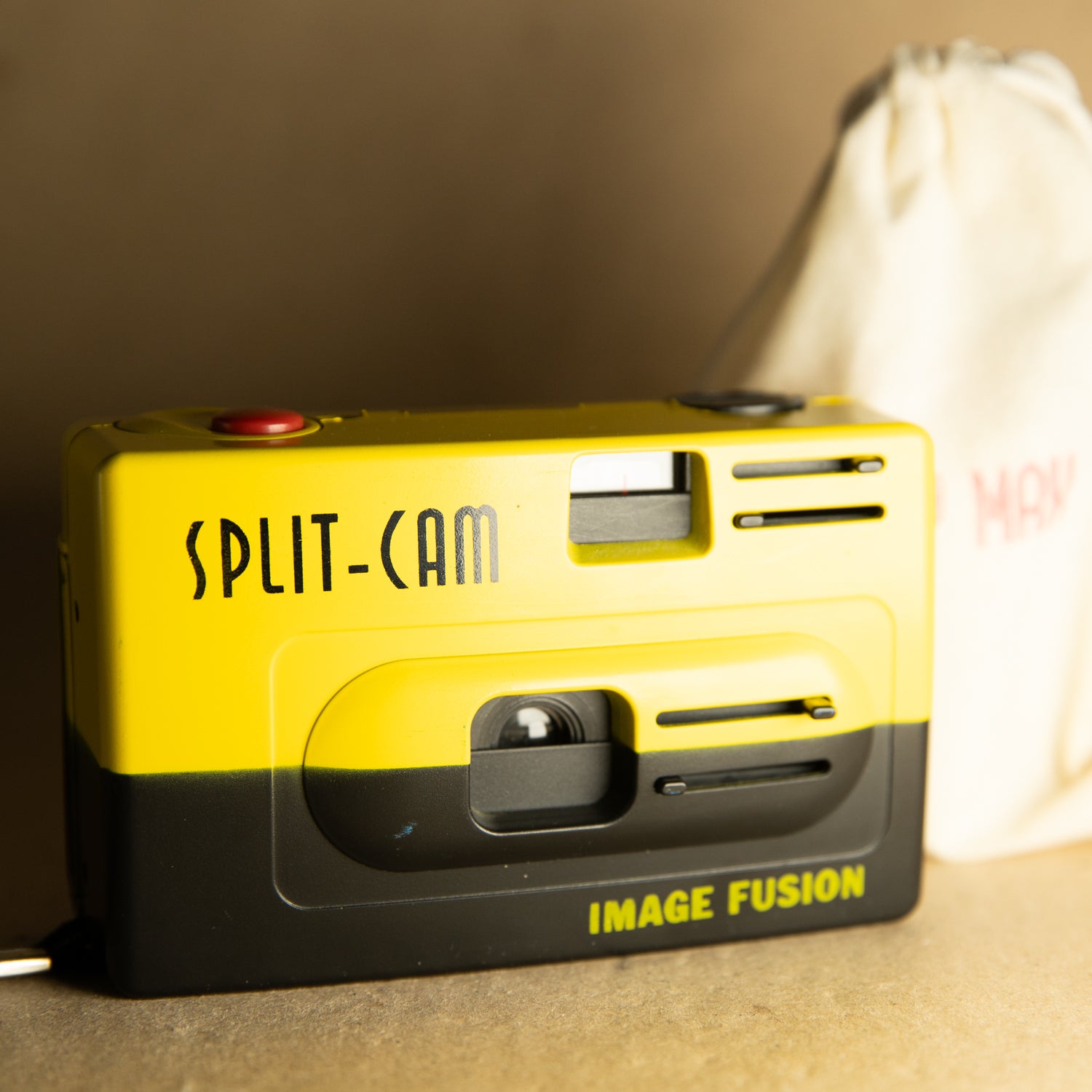 Split Cam Novelty Double Exposure Film Camera with Roll of Film