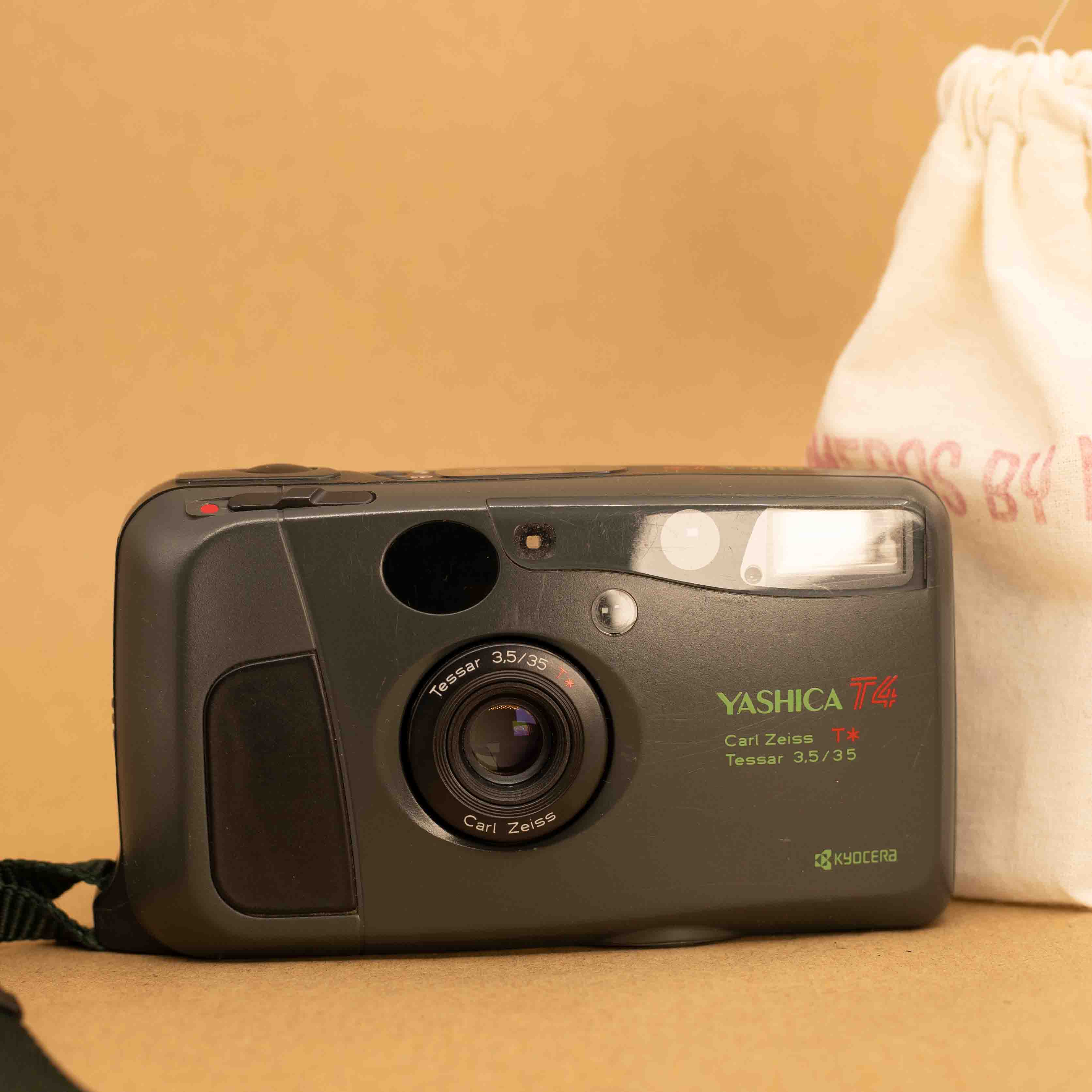 Yashica T4 Kodak Ektar Safari Green Yashica T4 35mm Point And