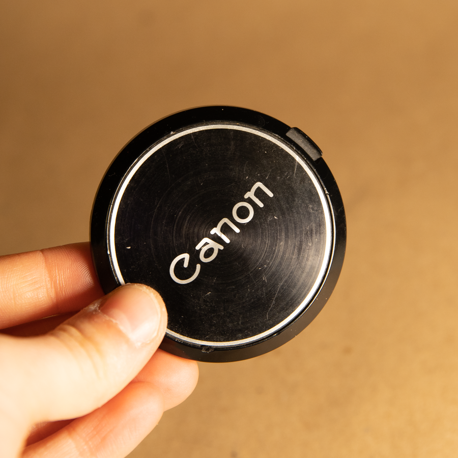 Canon lens cap for 35mm film cameras