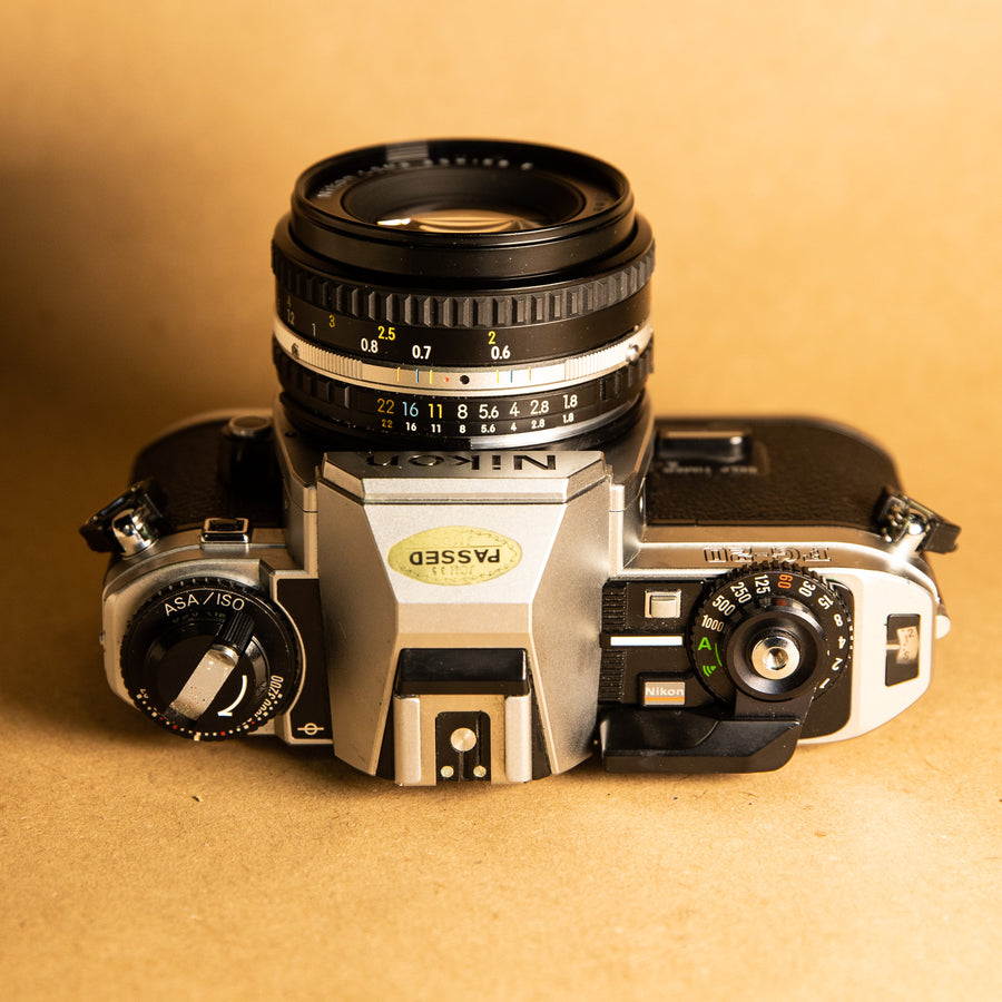 Nikon FG20 35mm SLR film camera for 35mm film photography