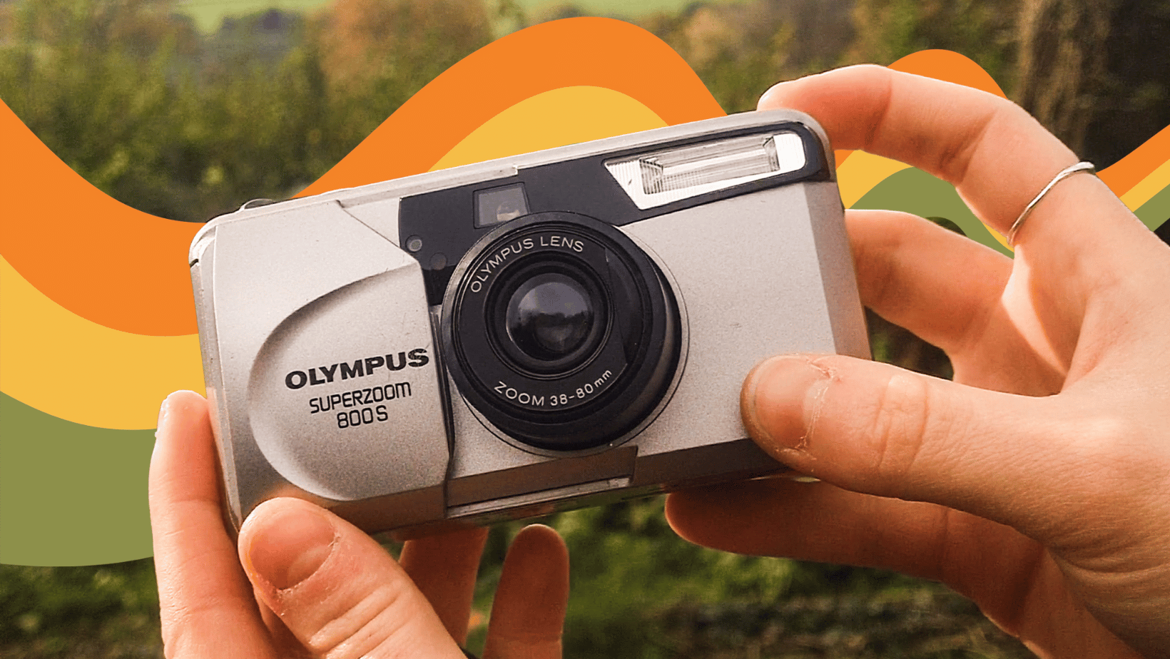 Camera Review Olympus Superzoom 800S 35mm Point and Shoot Film Camera