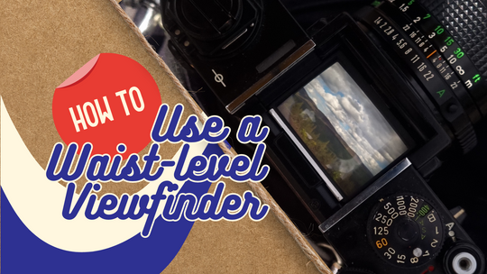 How to use a waist-level viewfinder thumbnail
