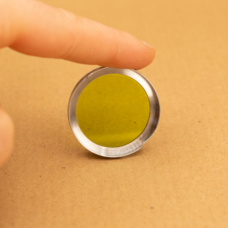 32mm Green Push On Filter