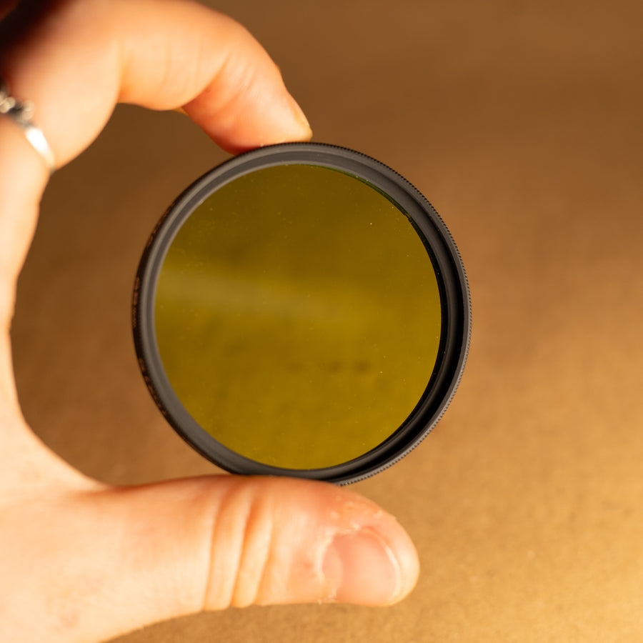 Filtre jaune vert (X0) 49 mm