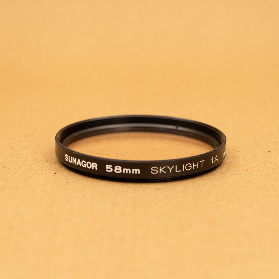 58mm Skylight 1A Filter