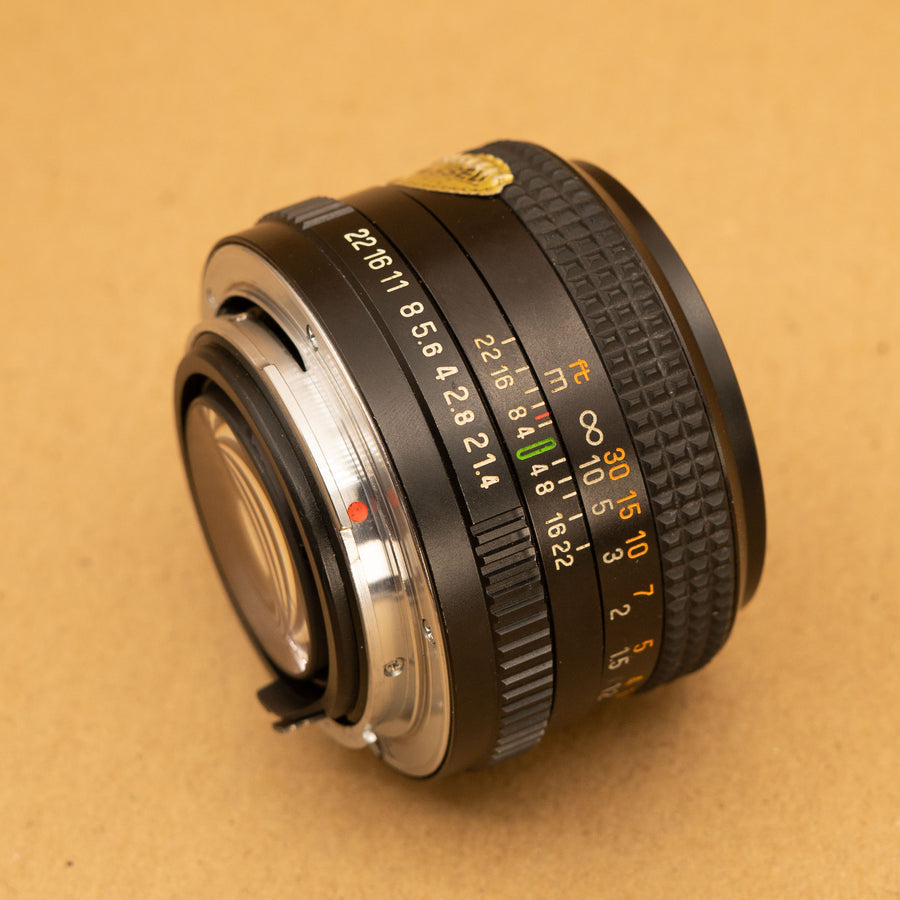Auto Chinon 50mm f/1.4 Lens for K Mount
