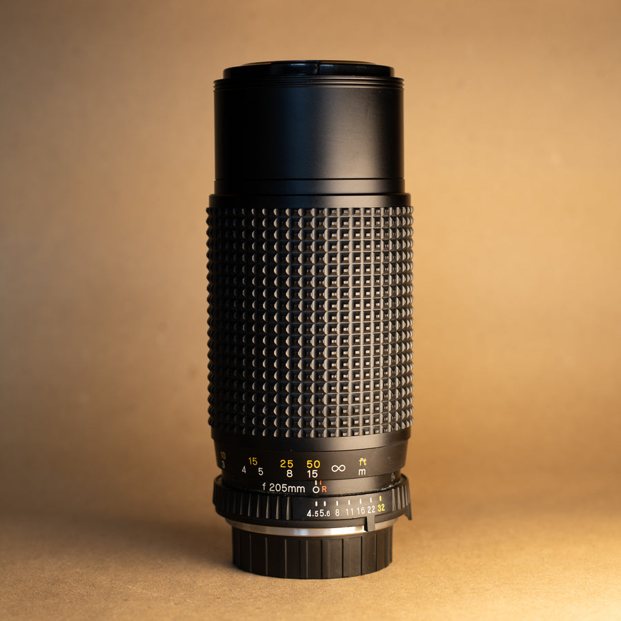 Objectif zoom Bell &amp; Howell 80-205 mm f/4,5 Minolta MD
