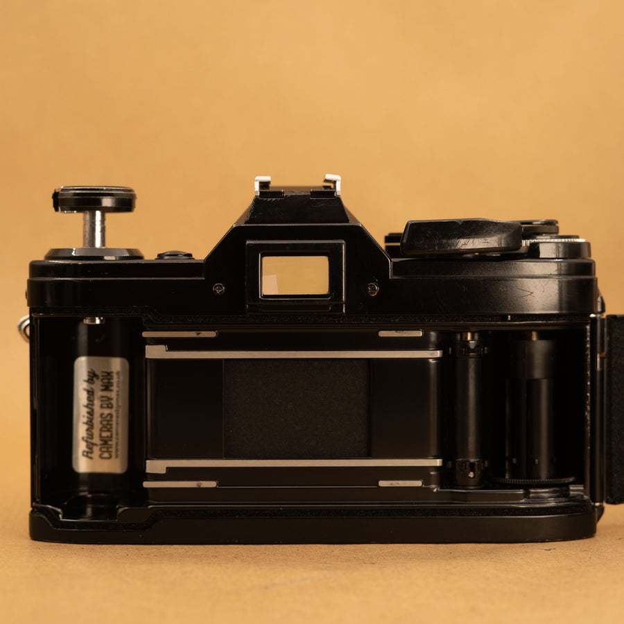 Black Canon AE-1 35mm SLR Film Camera - Refurbished – Cameras By