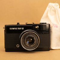 Limited Edition Black Olympus Trip 35 35mm Film Camera