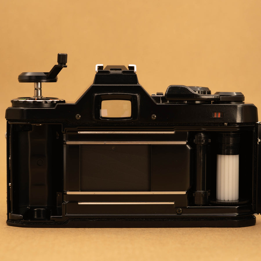 Black Pentax ME Super with 50mm f/1.7 Lens