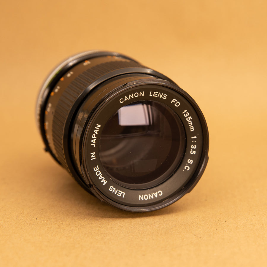 Canon 135mm f/3.5 Lens for Canon FD Mount