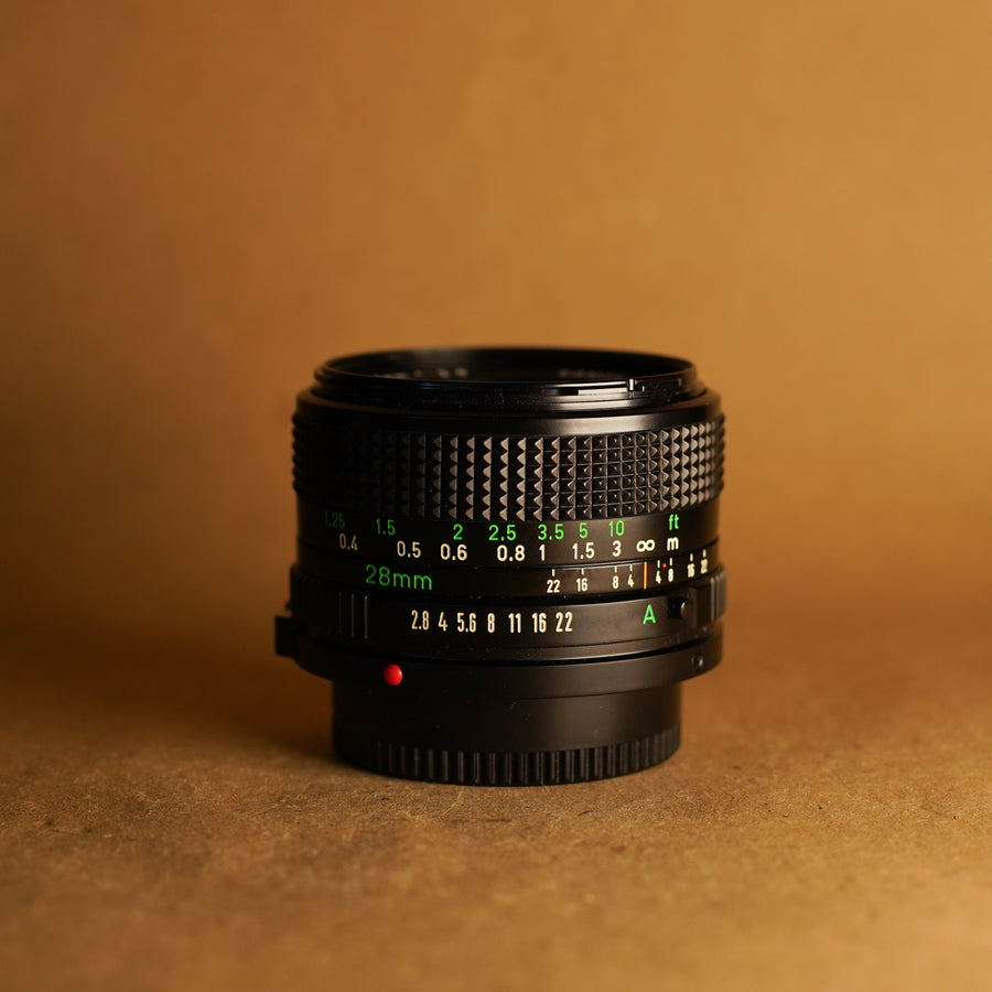 Canon 28mm f/2.8 Lens for Canon FD Mount