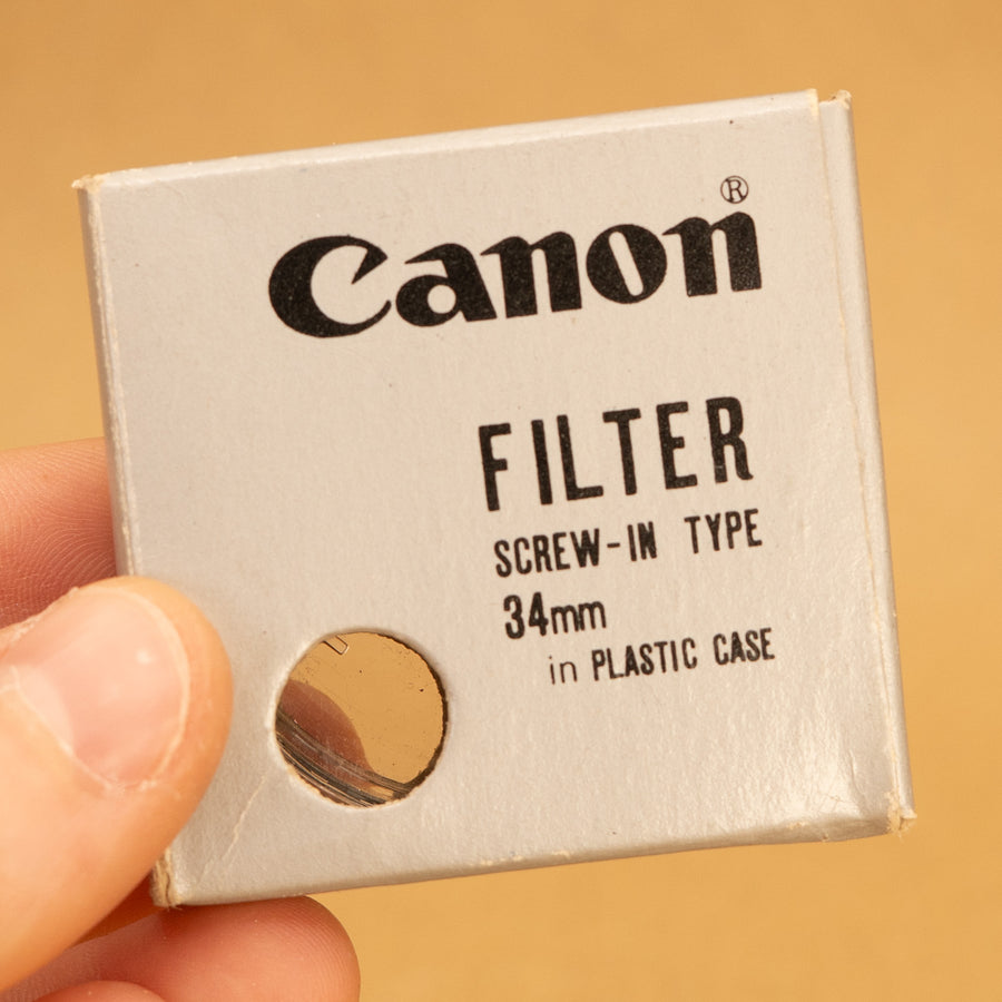 Canon 34mm Filter Case