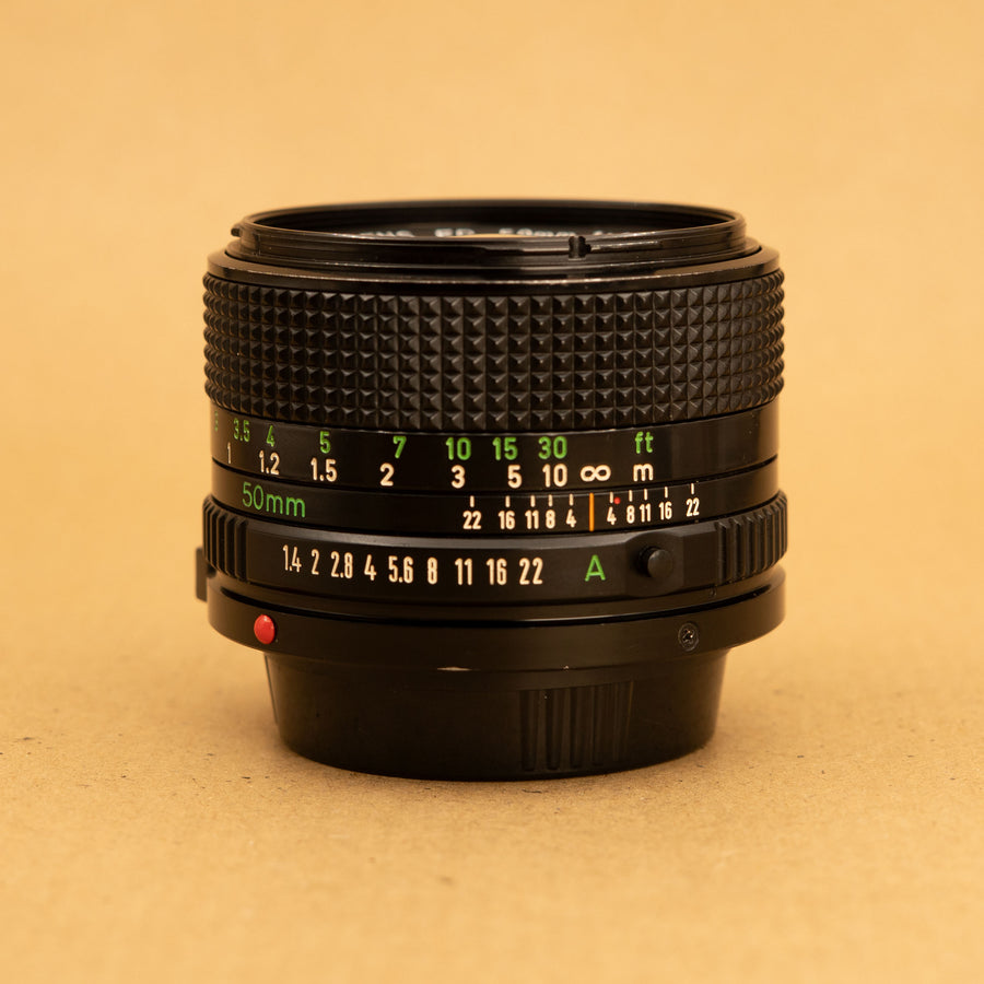 Canon FD 50mm f/1.4 Lens