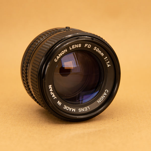 Canon FD 50mm f/1.4 Lens for Canon SLR 35mm Film Cameras