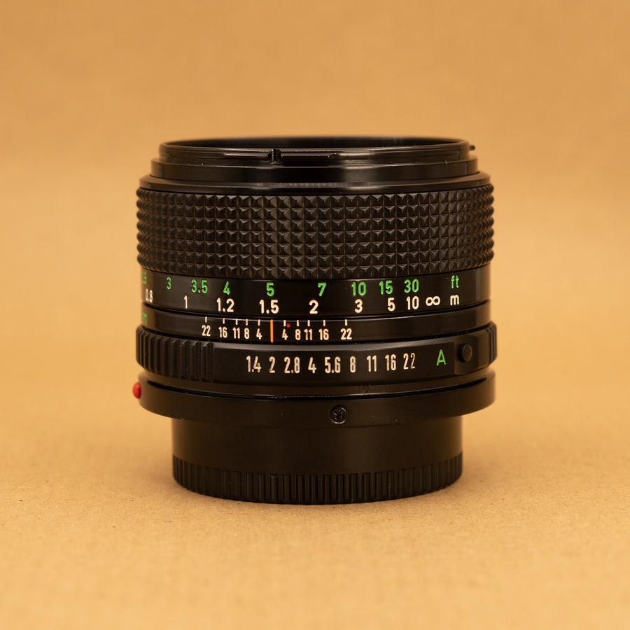 Canon FD 50mm f/1.4 Lens