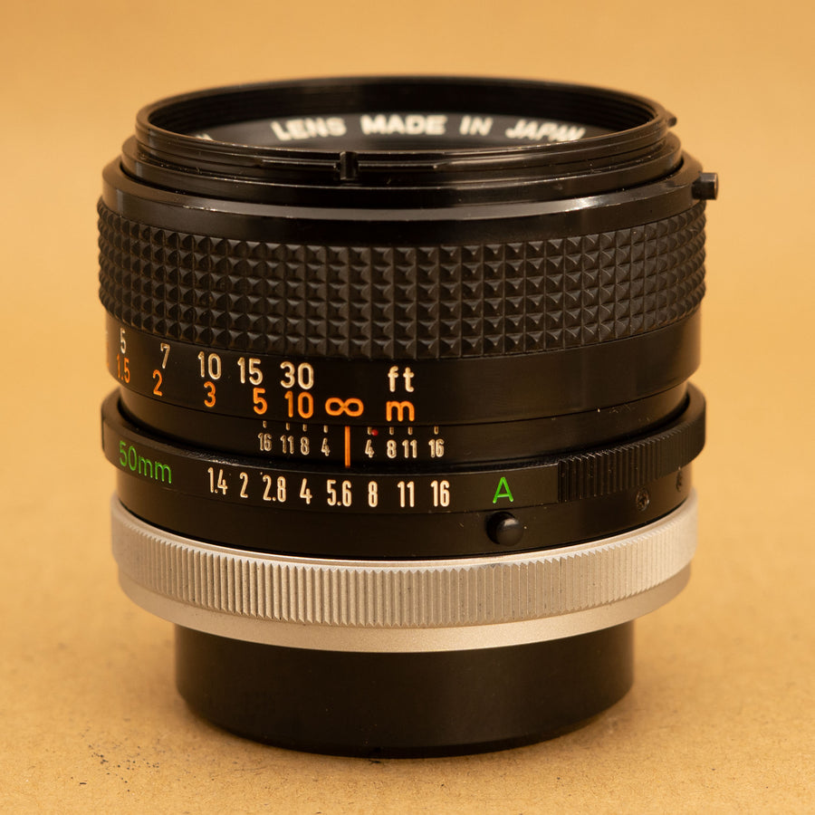 外観特上級】Canon LENS FD 50mm F1.4 S.S.C. #v1144 FD 50mm Canon new 0
