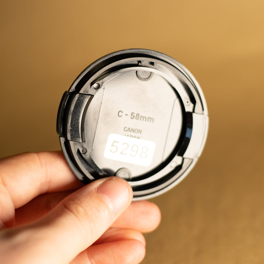 Canon 58mm Lens Cap