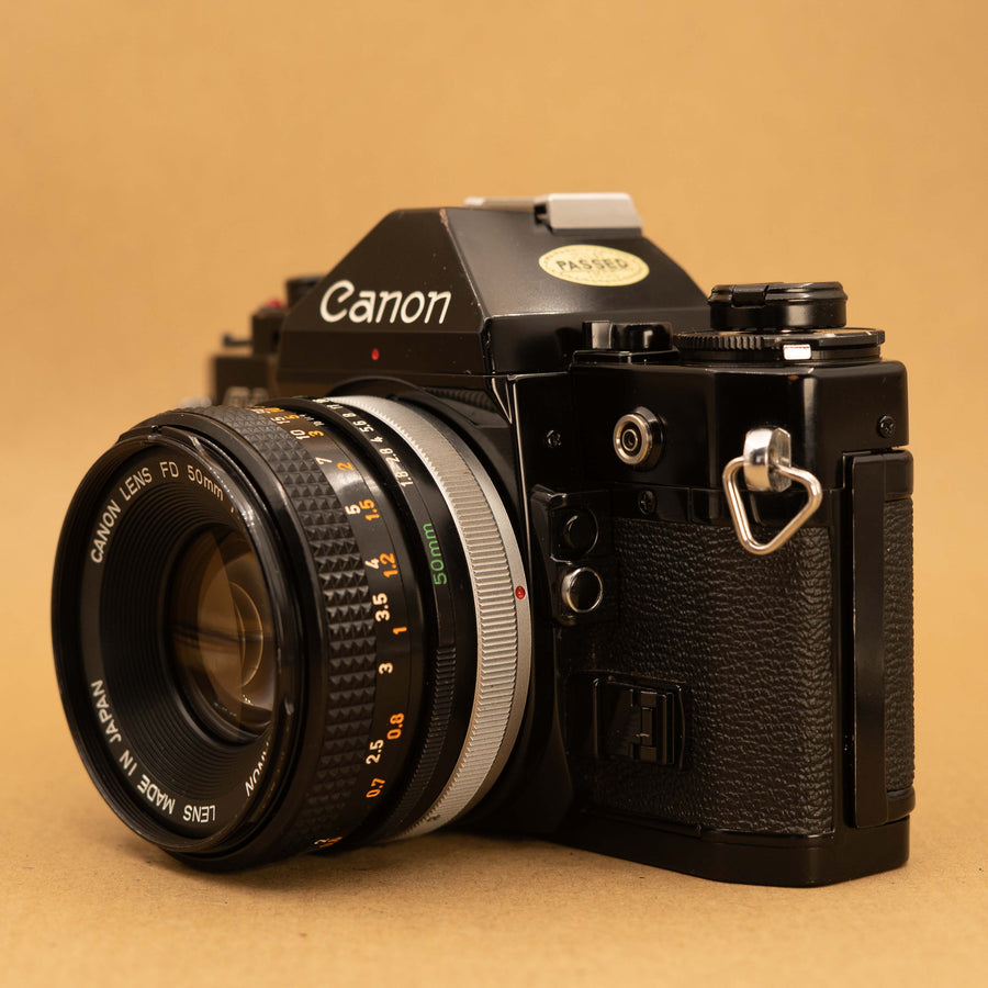 Canon A-1 with 50mm f/1.8 Lens