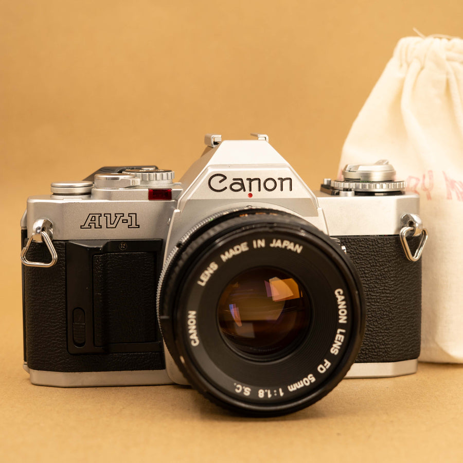 Canon AV-1 with 50mm f/1.8 Lens