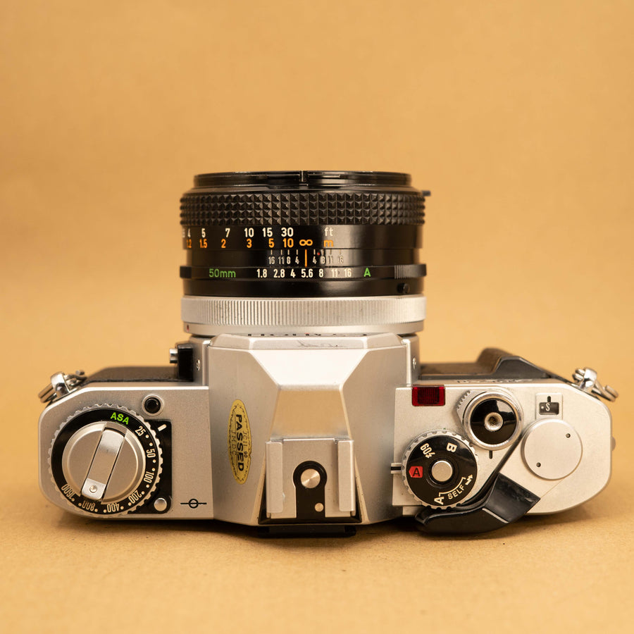 Canon AV-1 with 50mm f/1.8 Lens