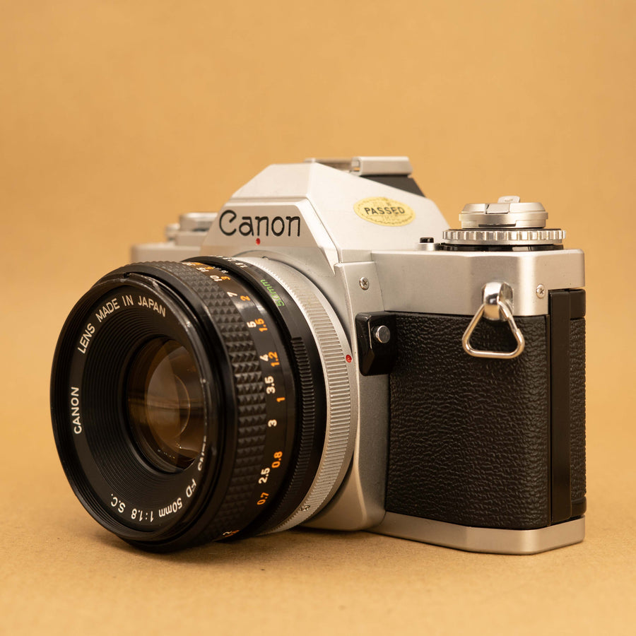 Canon AV-1 with 50mm f/1.8 Lens