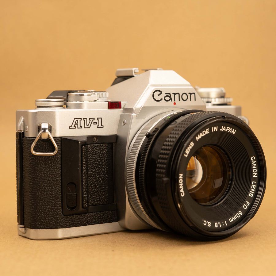 Canon AV-1 with 50mm f/1.8 Lens