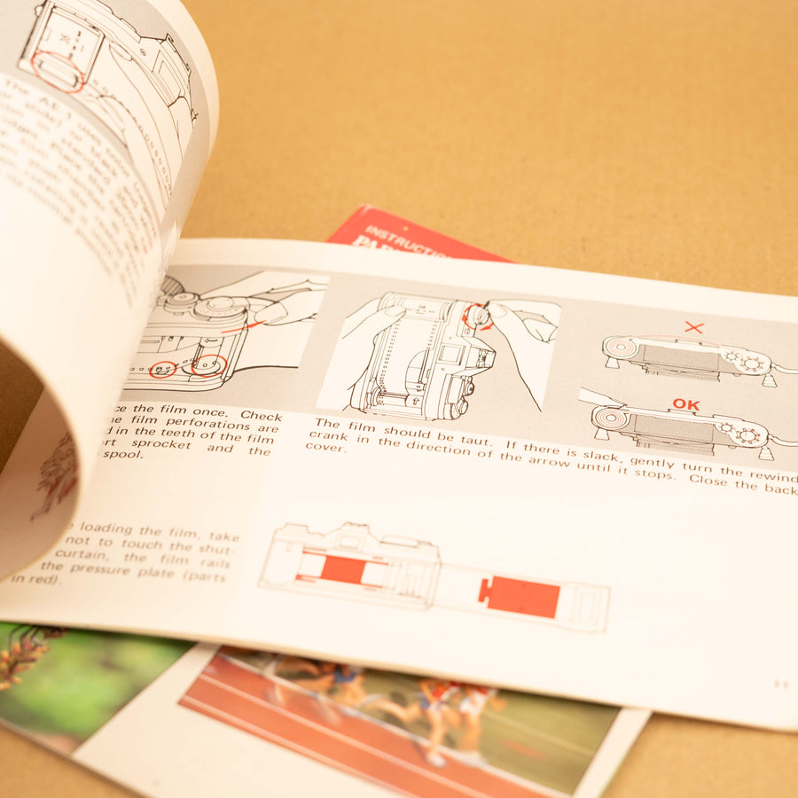 Manuel d'utilisation original du Canon AE-1