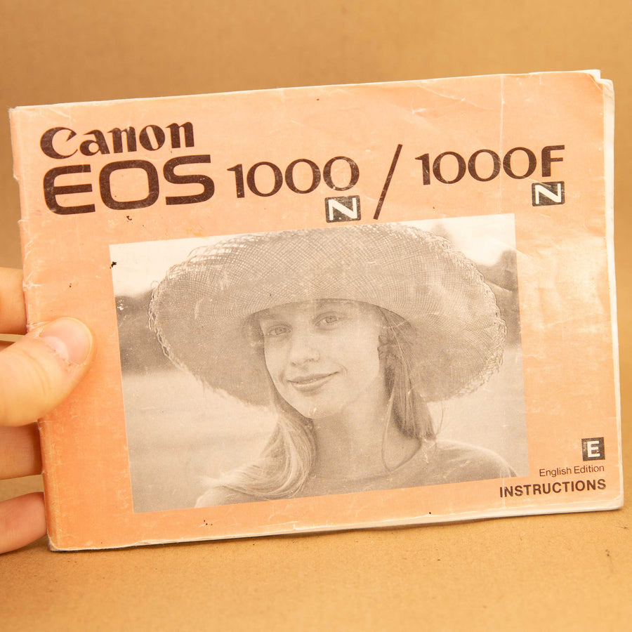 Original Canon EOS 1000N / 1000FN Instruction Manual