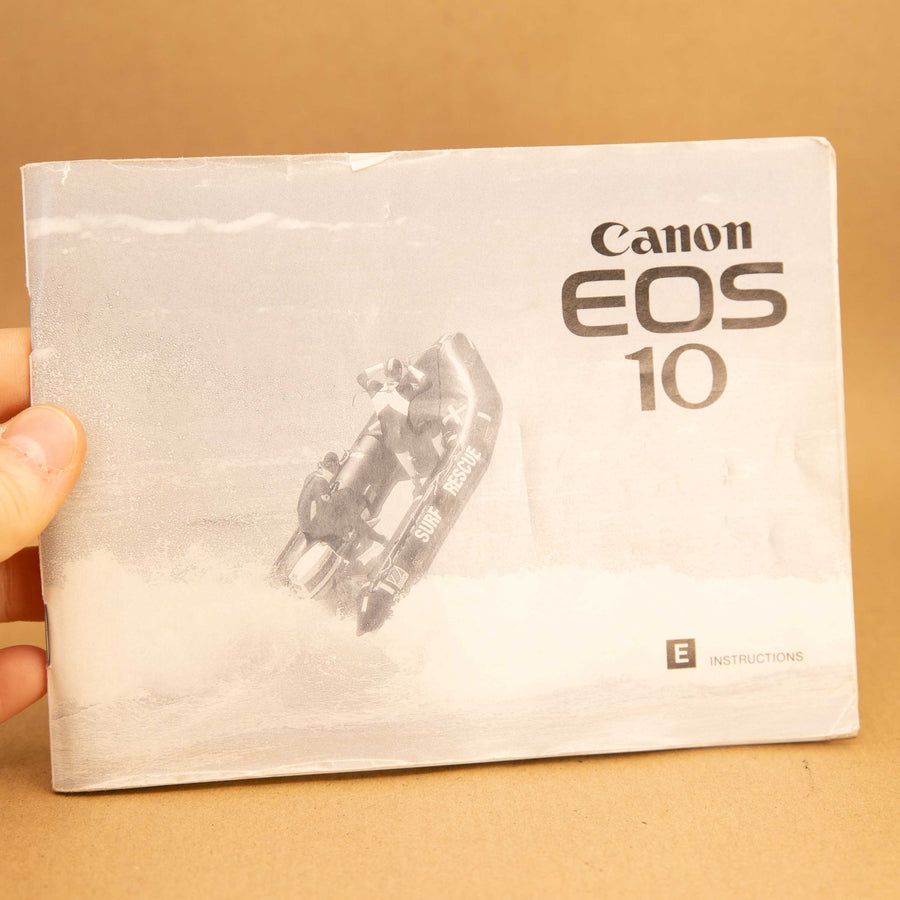 Original Canon EOS 10 Instruction Manual
