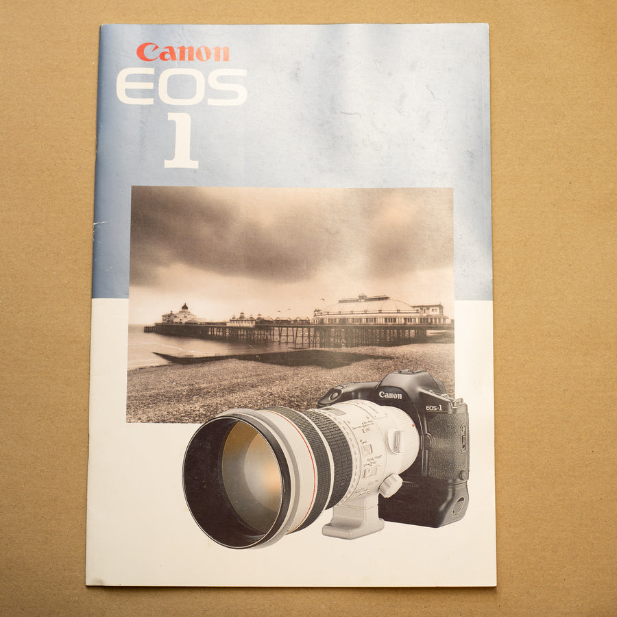 Genuine Vintage Canon EOS 1 Sales Brochure