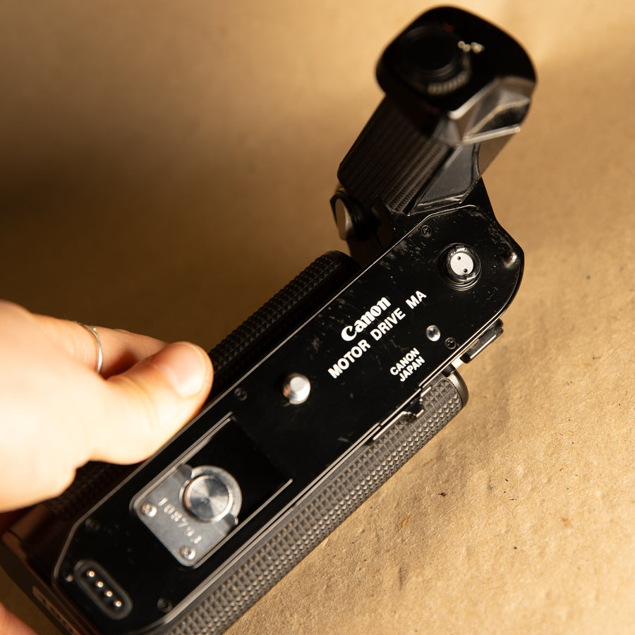 Cameras Canon Power Winder Canon A1 Canon Motor Drive MA Set With