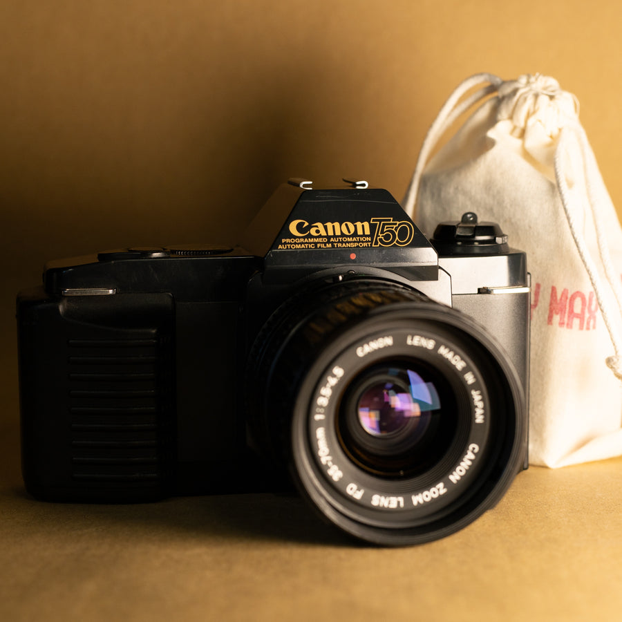 Canon T50 with Canon 35-70mm f/3.5-4.5 Lens